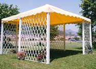 gazebo in pvc